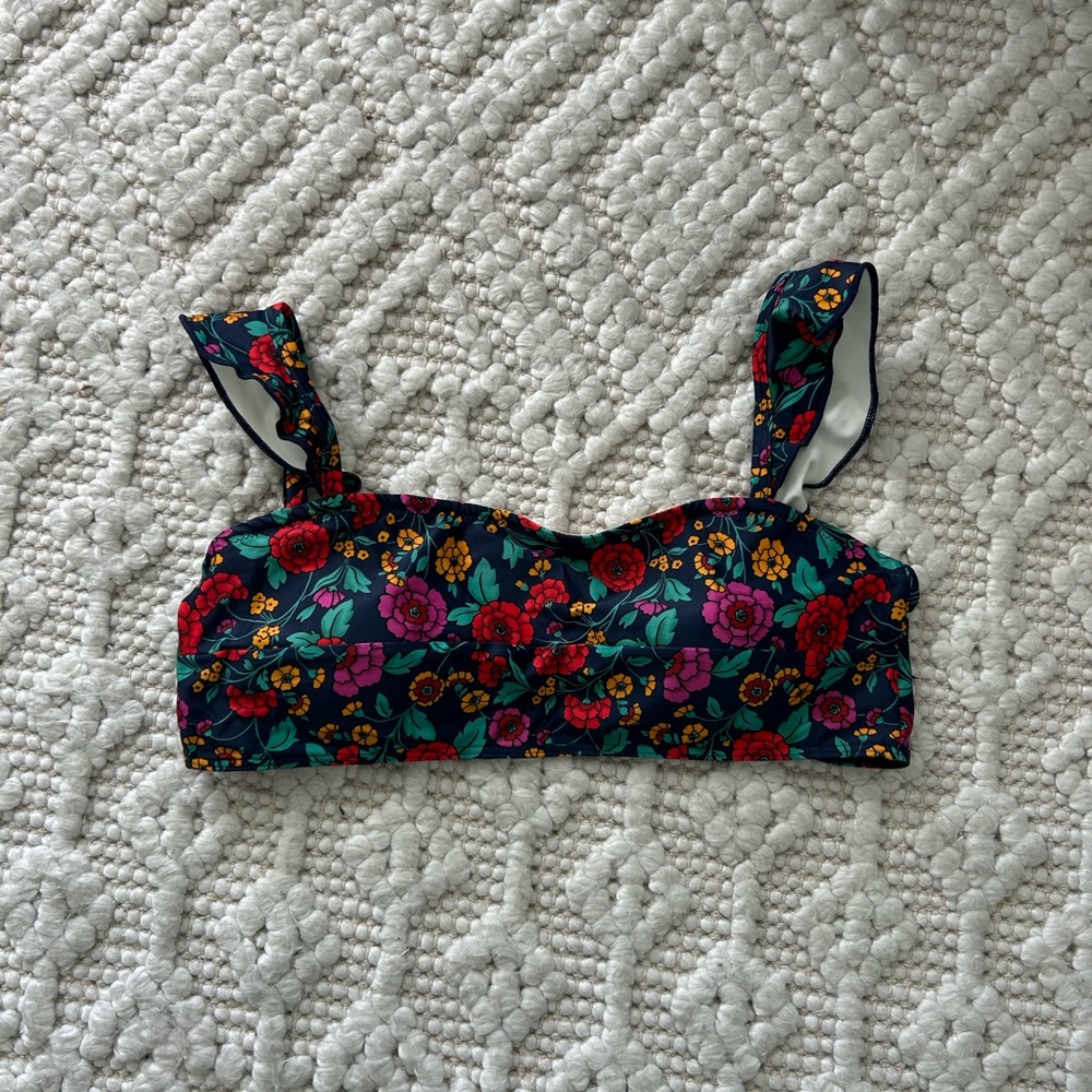 Summersalt Floral Bikini Top